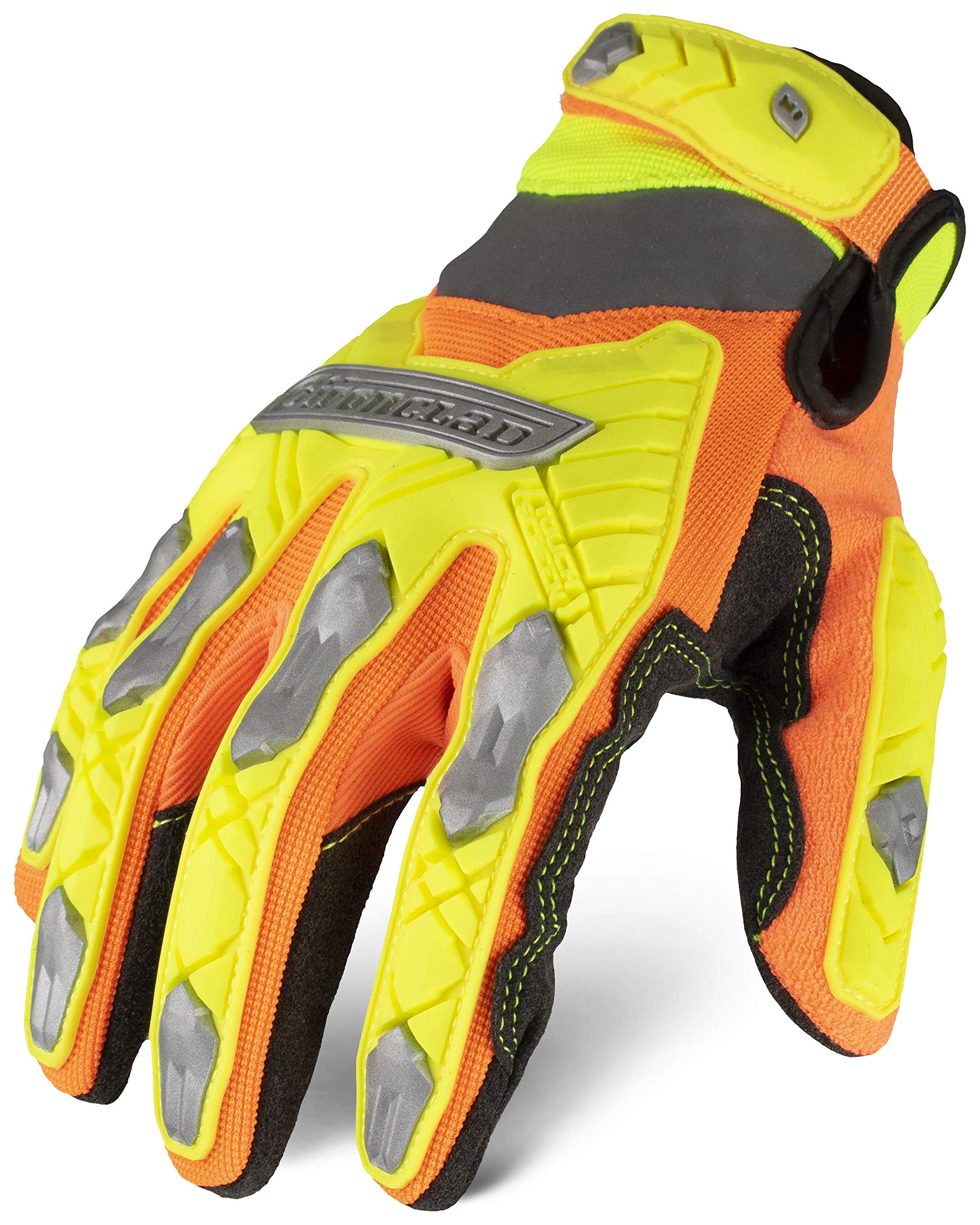 Leather work gloves